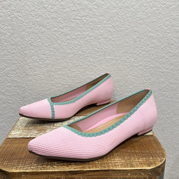 Vionic Dahlia Knit Flats Pink Size 8 - Picture 4 of 7